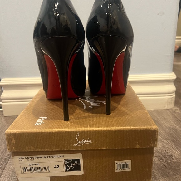 Christian Louboutin New Simple Pump 120 Patent Calf in Black - Picture 11 of 13